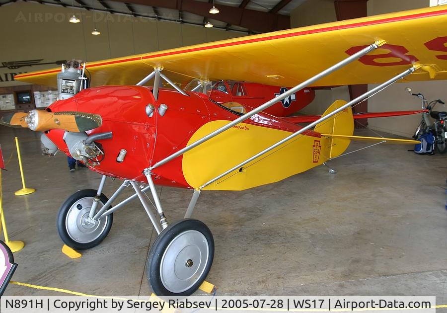 N891H, 1930 Driggers 1-A C/N 1, EAA museum