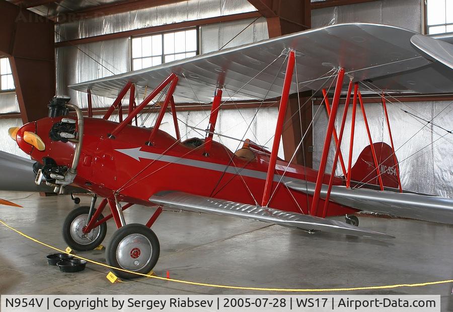 N954V, 1931 Fairchild KR-21 C/N 1502, EAA museum