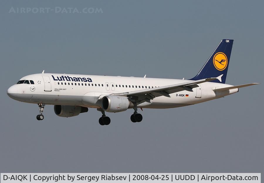 D-AIQK, 1991 Airbus A320-211 C/N 0218, Airbus A320-211