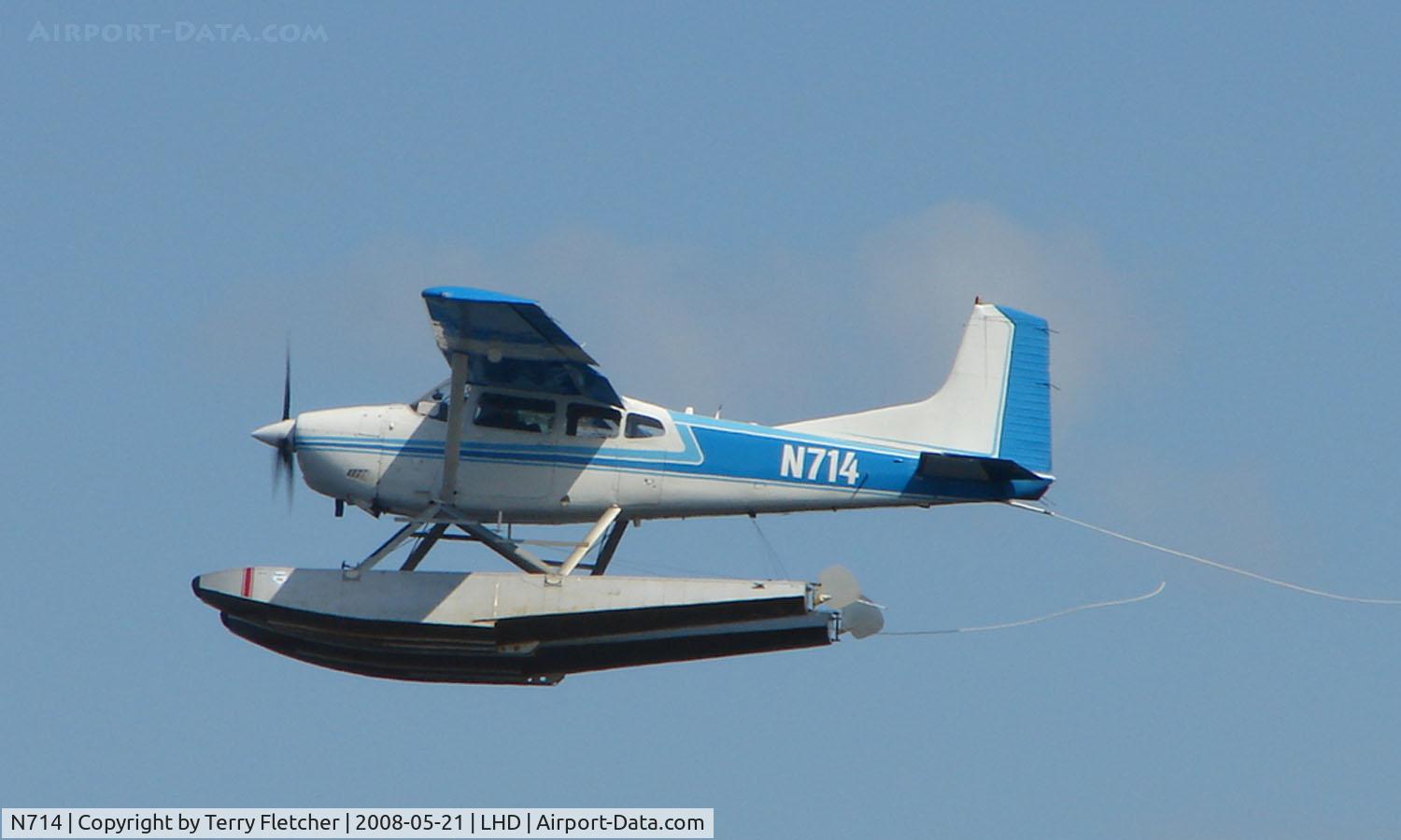 N714, 1975 Cessna A185F Skywagon 185 C/N 18502711, Cessna A185F at Lake Hood