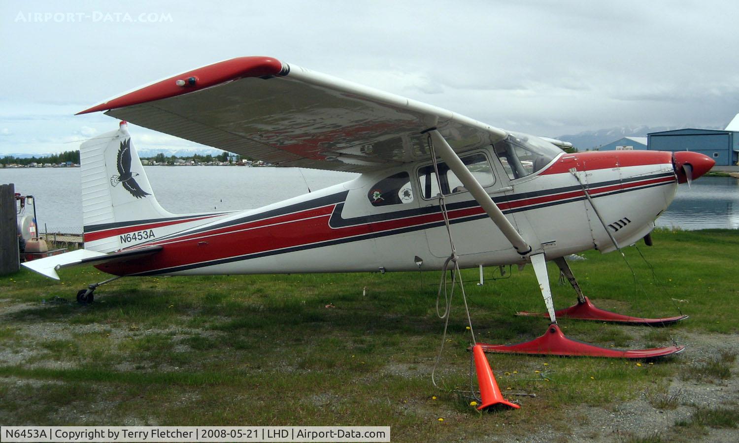 N6453A, 1956 Cessna 182 Skylane C/N 33253, Cessna 182 at Lake Hood