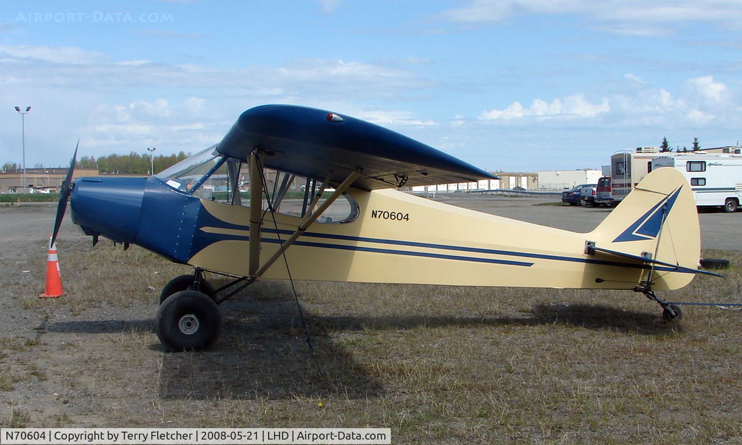 N70604, 1946 Piper J3C-65 Cub C/N 17613, 1946 Piper J3C-65 at Lake Hood