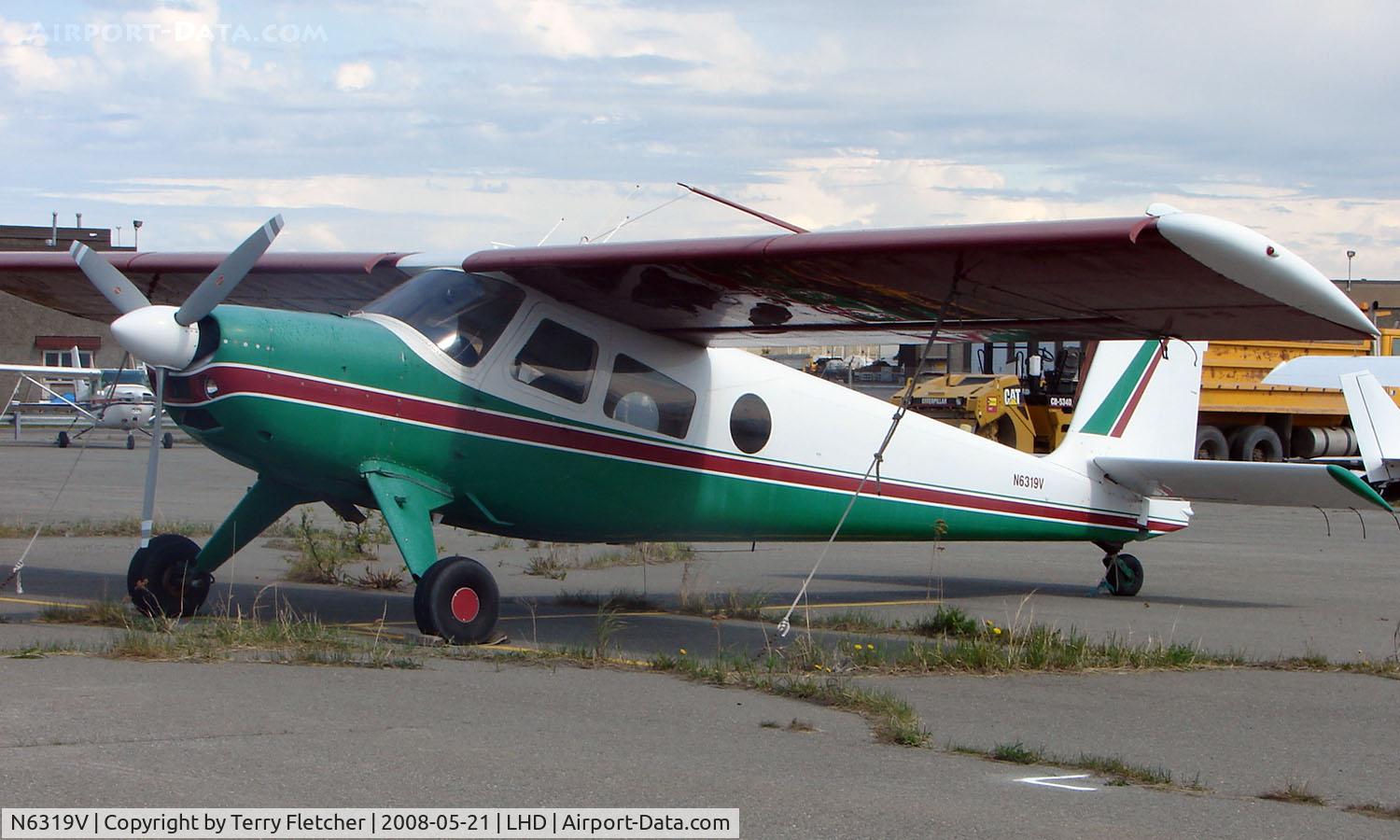 N6319V, 1966 Helio H-295-1200 Super Courier C/N 1216, 1966 Helio H-295 at Lake Hood