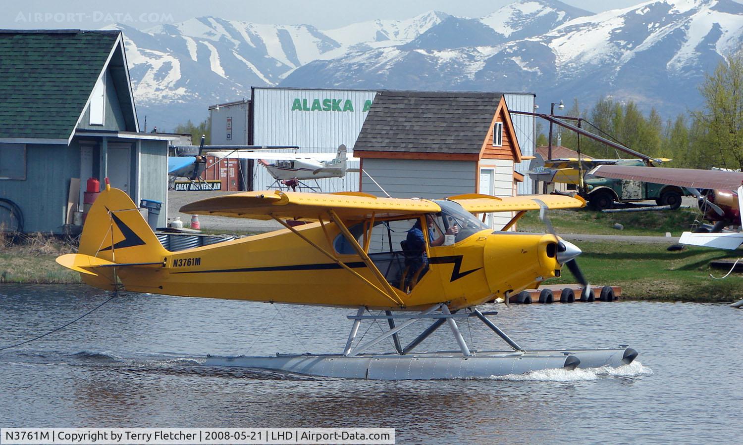 N3761M, 1947 Piper PA-12 Super Cruiser C/N 12-2693, 1947 Piper Pa-12 at Lake Hood