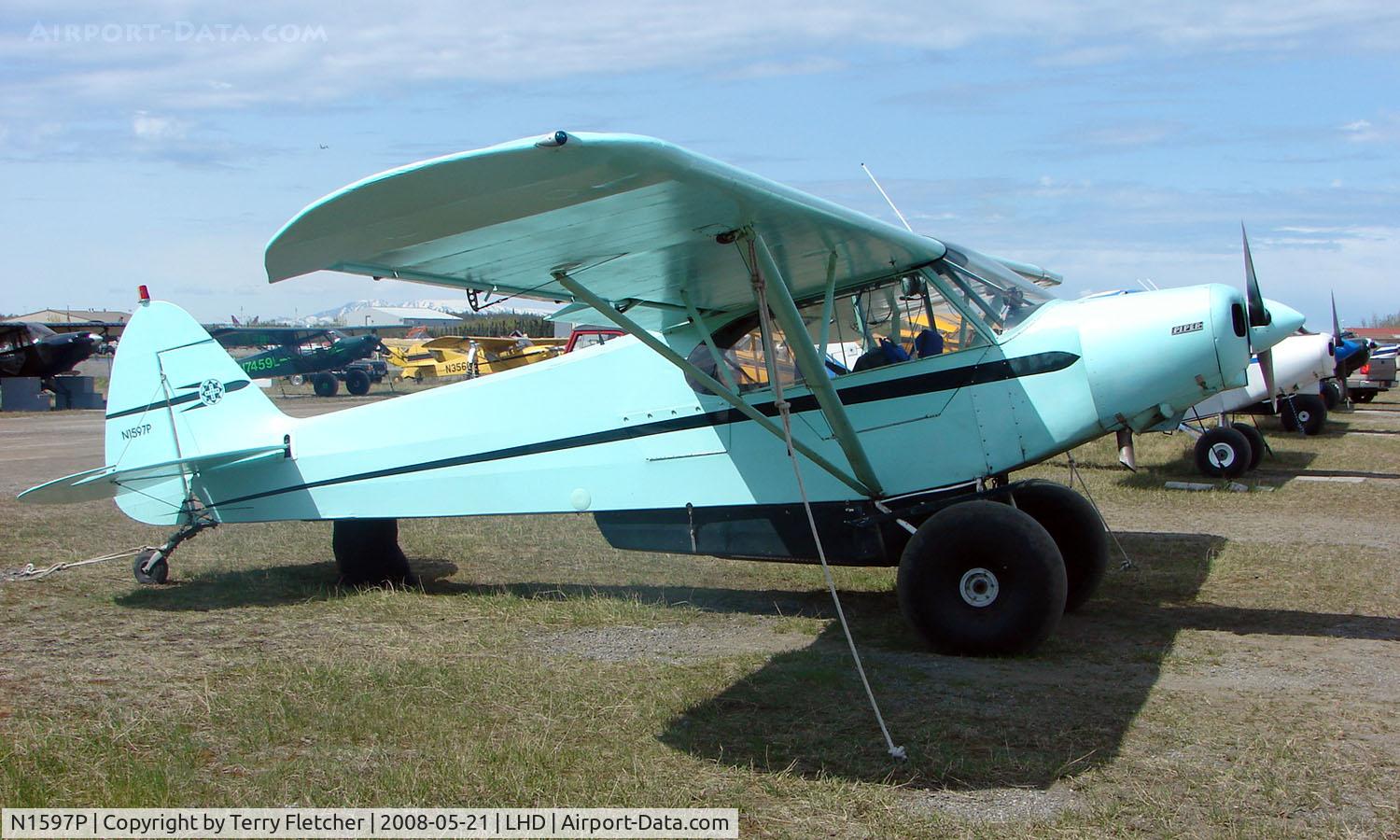 N1597P, 1954 Piper PA-18-135 Super Cub C/N 18-3762, Piper Pa-18-135 at Lake Hood