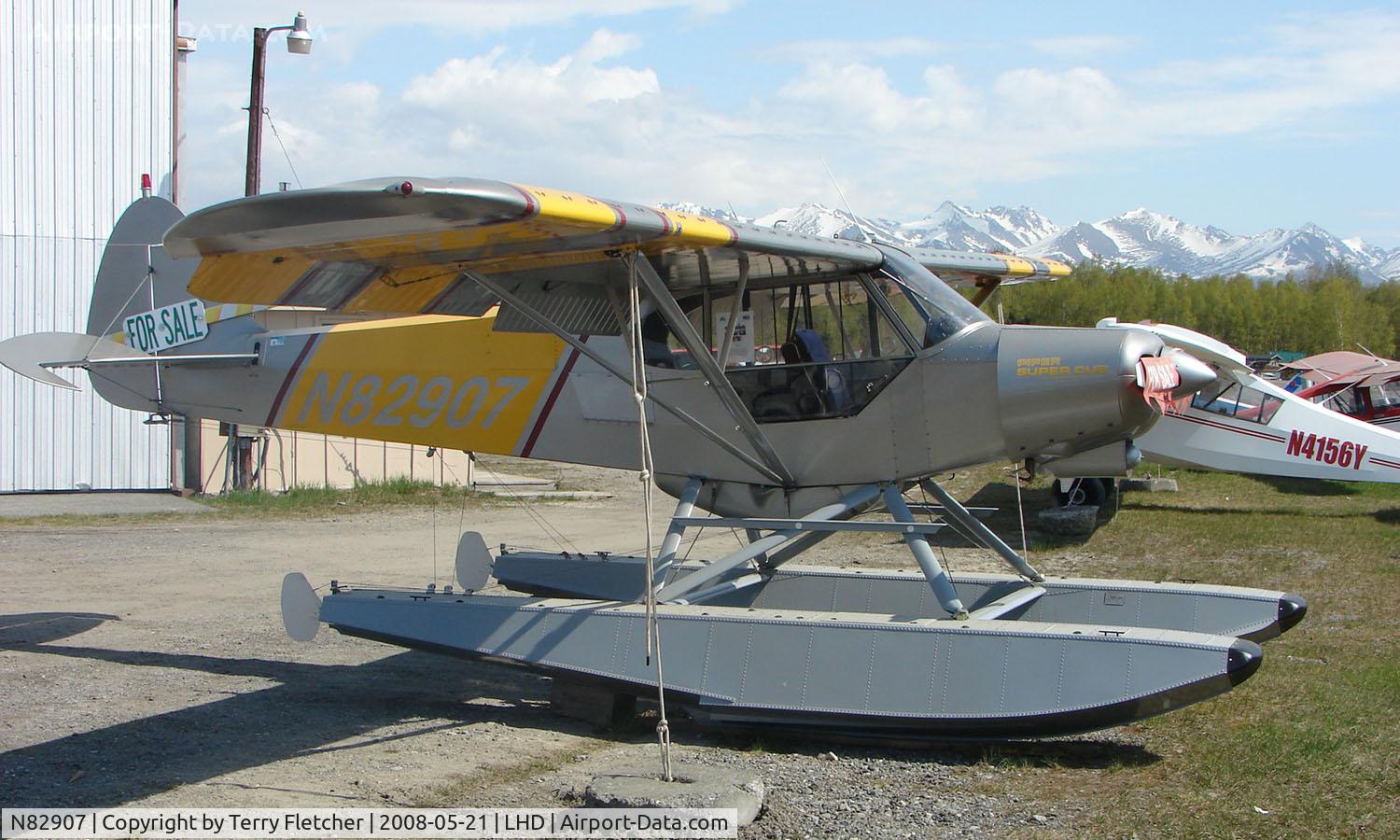 N82907, 1978 Piper PA-18-150 Super Cub C/N 18-7909031, Piper Pa-18-150 at Lake Hood