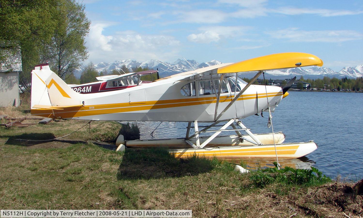 N5112H, Piper PA-14 Family Cruiser C/N 14-118, Probably the smallest tail number on the US register on this Pa14 at Lake Hood