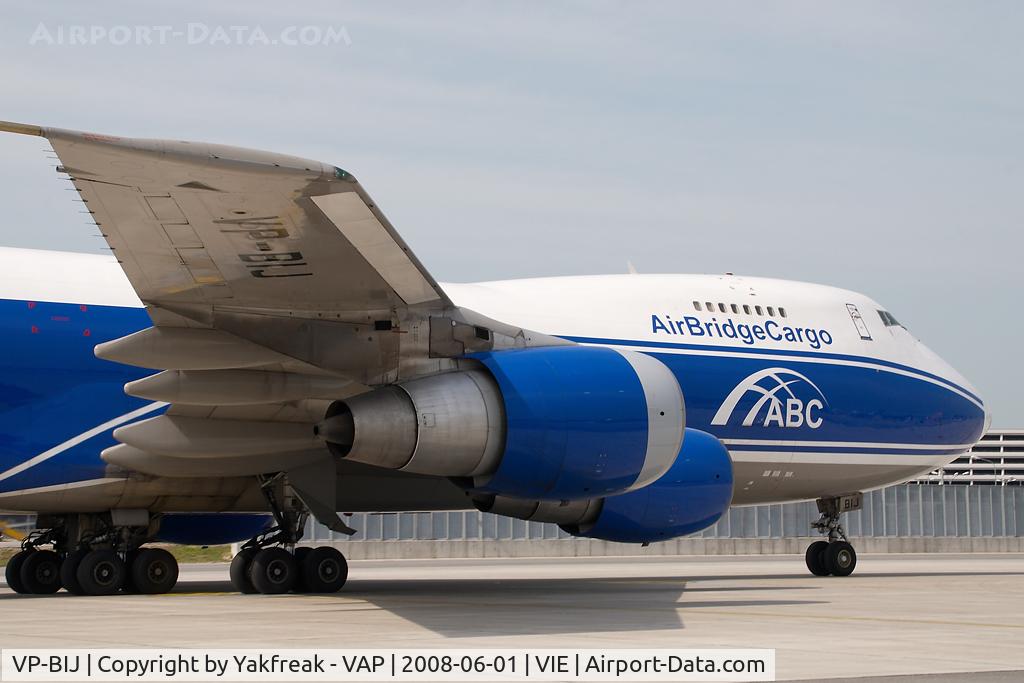 VP-BIJ, 1991 Boeing 747-281F/SCD C/N 25171, Air Bridge Boeing 747-200