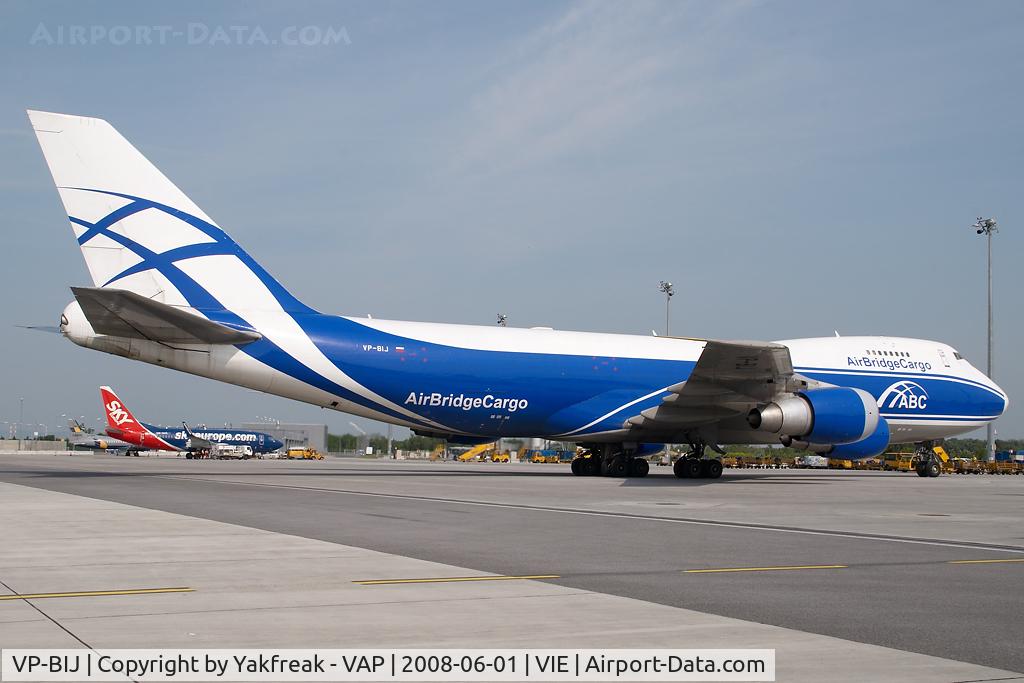VP-BIJ, 1991 Boeing 747-281F/SCD C/N 25171, Air Bridge Boeing 747-200