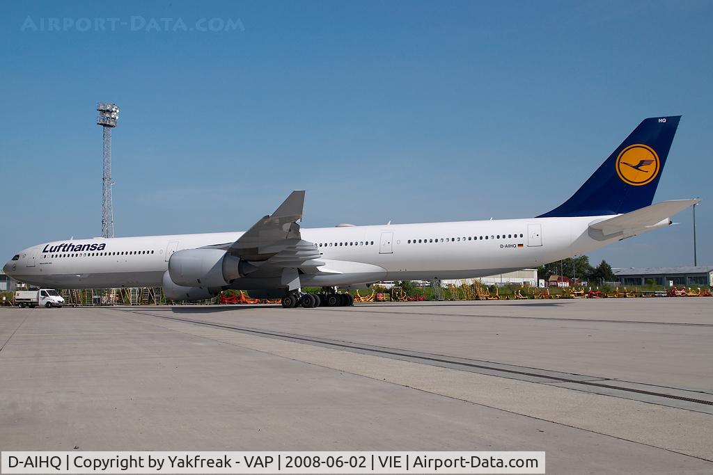 D-AIHQ, 2007 Airbus A340-642 C/N 790, Lufthansa Airbus 340-600
