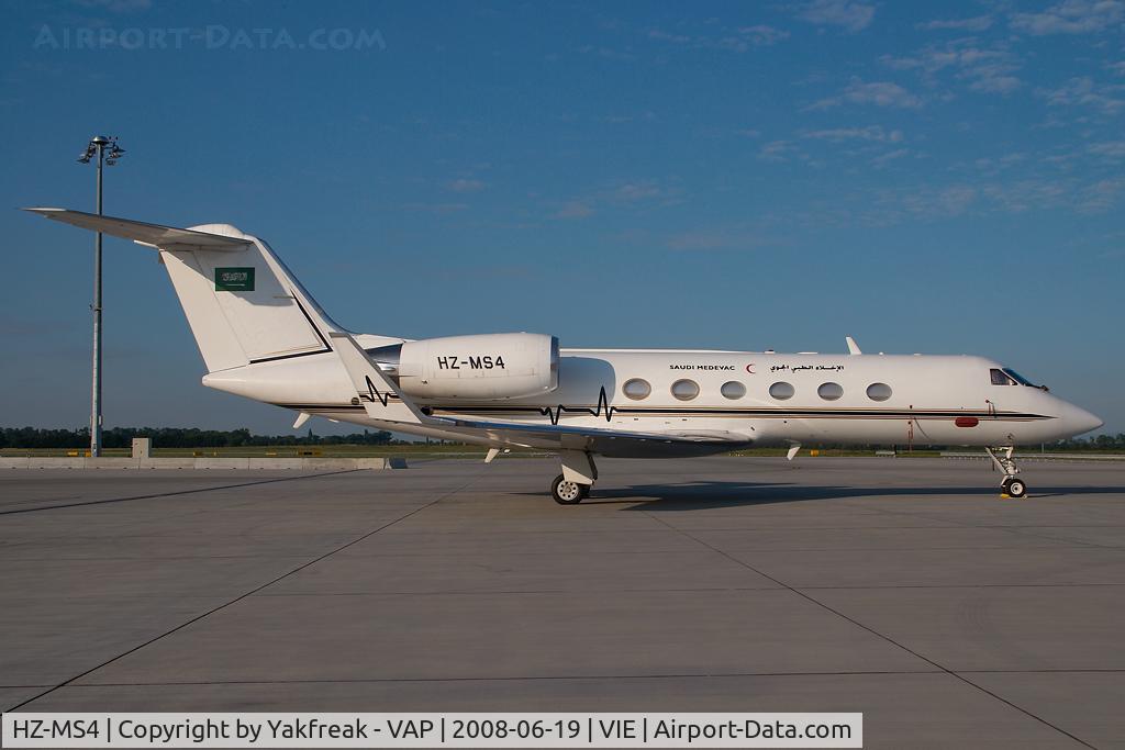 HZ-MS4, Gulfstream G1159 IV SP C/N 1365, Gulfstream 4