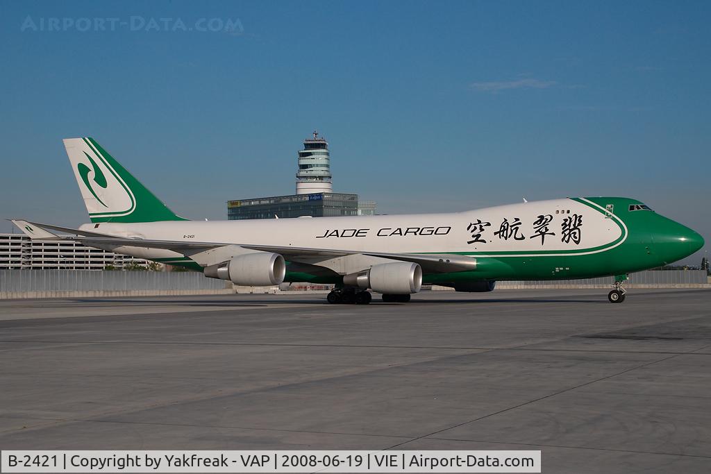 B-2421, 2007 Boeing 747-4EVF/ER/SCD C/N 35169, Jade Cargo Boeing 747-400