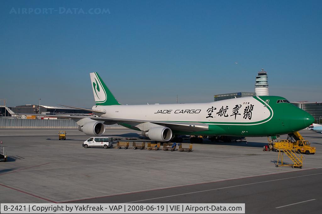 B-2421, 2007 Boeing 747-4EVF/ER/SCD C/N 35169, Jade Cargo Boeing 747-400