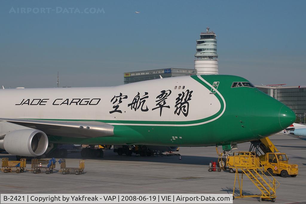 B-2421, 2007 Boeing 747-4EVF/ER/SCD C/N 35169, Jade Cargo Boeing 747-400