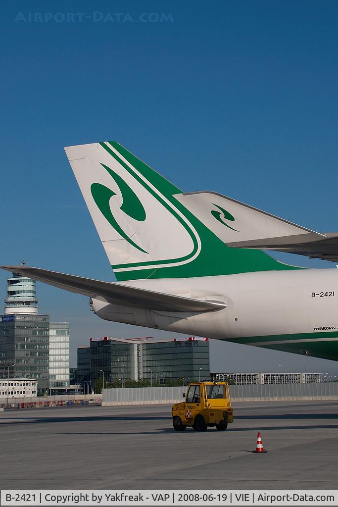 B-2421, 2007 Boeing 747-4EVF/ER/SCD C/N 35169, Jade Cargo Boeing 747-400