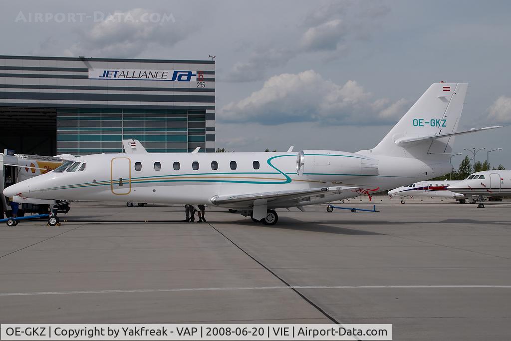 OE-GKZ, 2008 Cessna 680 Citation Sovereign C/N 680-0200, Cessna 680 Sovereign