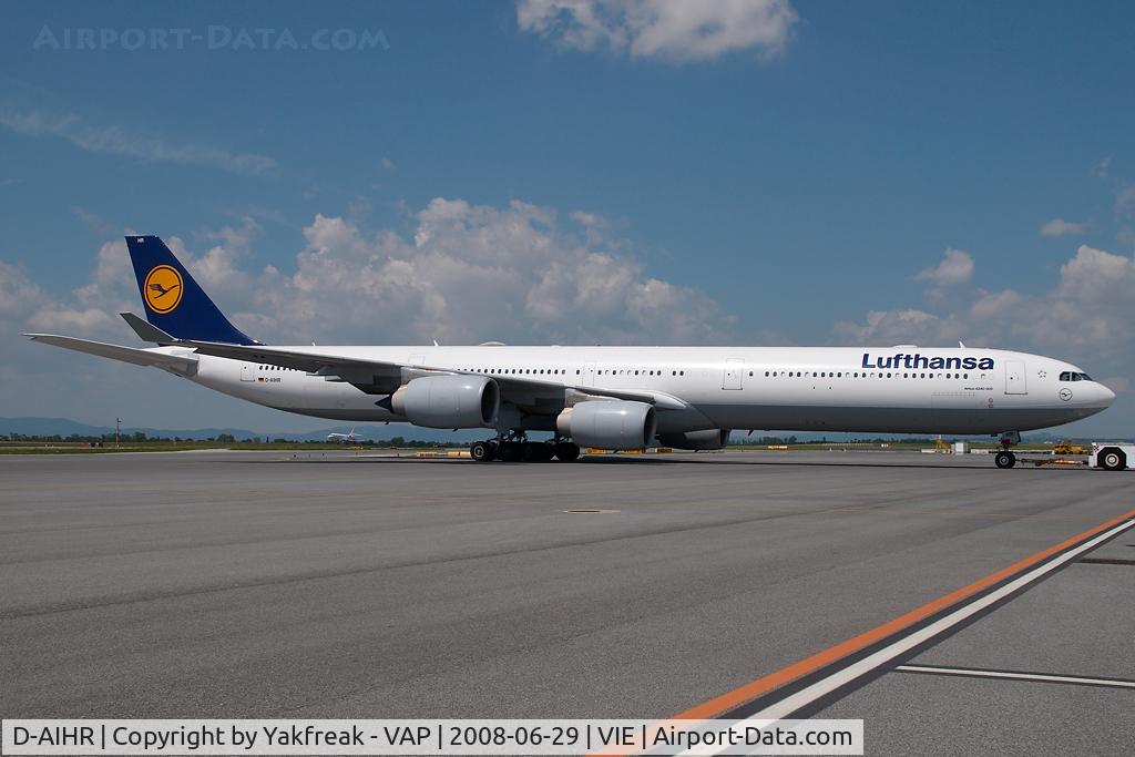 D-AIHR, 2007 Airbus A340-642 C/N 794, Lufthansa Airbus 340-600
