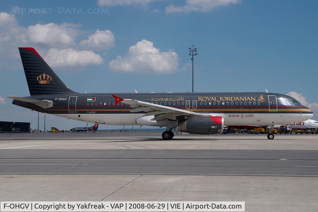 F-OHGV, 2006 Airbus A320-232 C/N 2649, Royal Jordanian Airbus 320