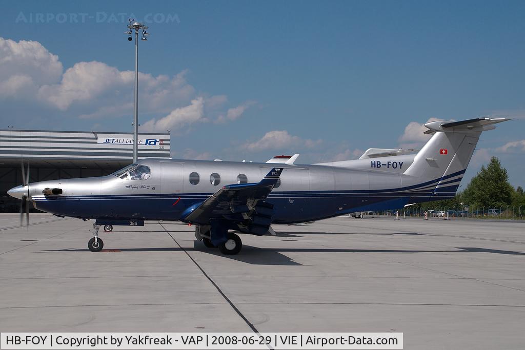 HB-FOY, 2001 Pilatus PC-12/45 C/N 386, Pilatus PC12