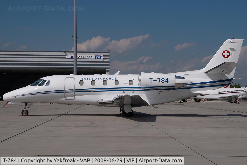 T-784, 2002 Cessna 560 Citation Excel C/N 560-5269, Swiss Air Force Cessna 560XL Citation Excel