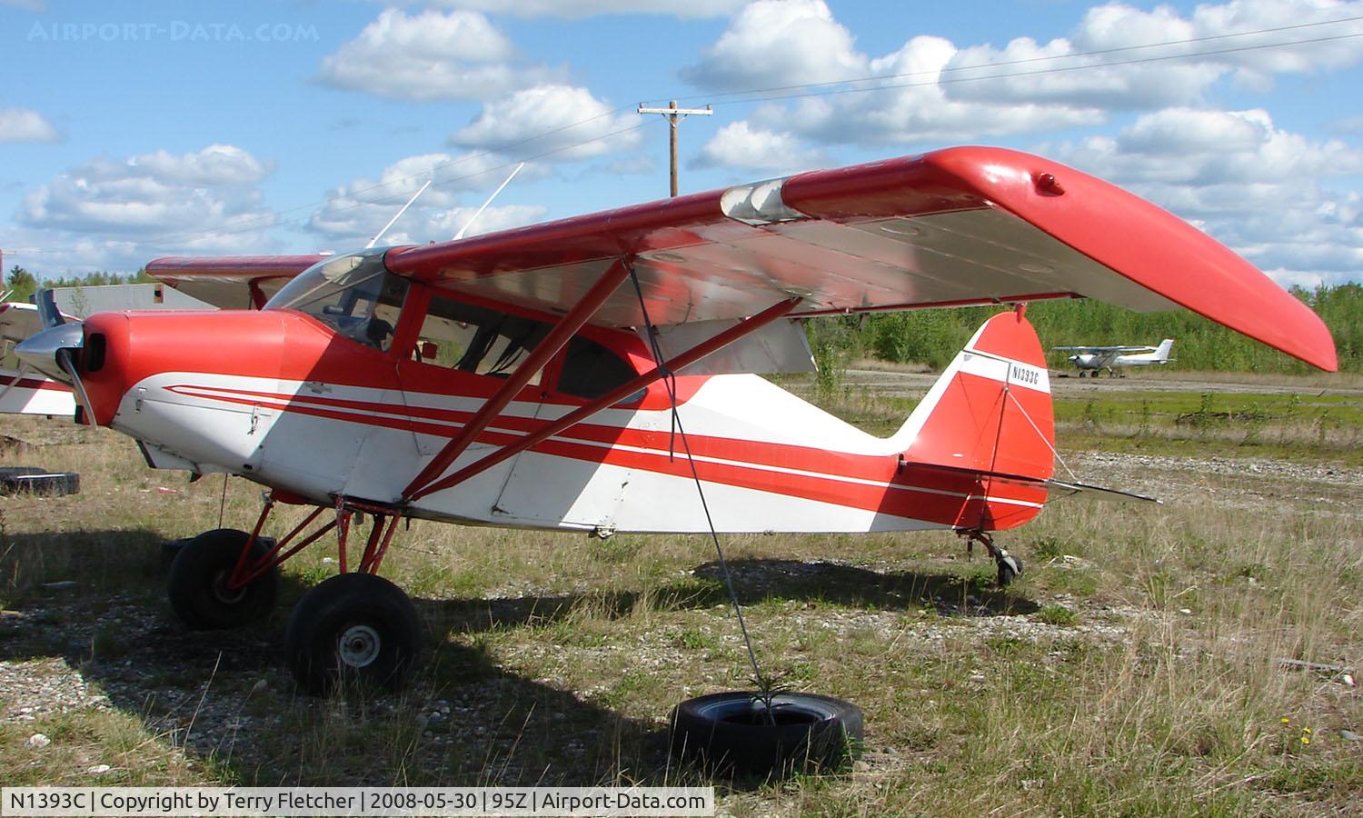 N1393C, 1953 Piper PA-20 Pacer C/N 20-980, 1953 Pa-20 at Bradley Skyranch , North Pole , AK
