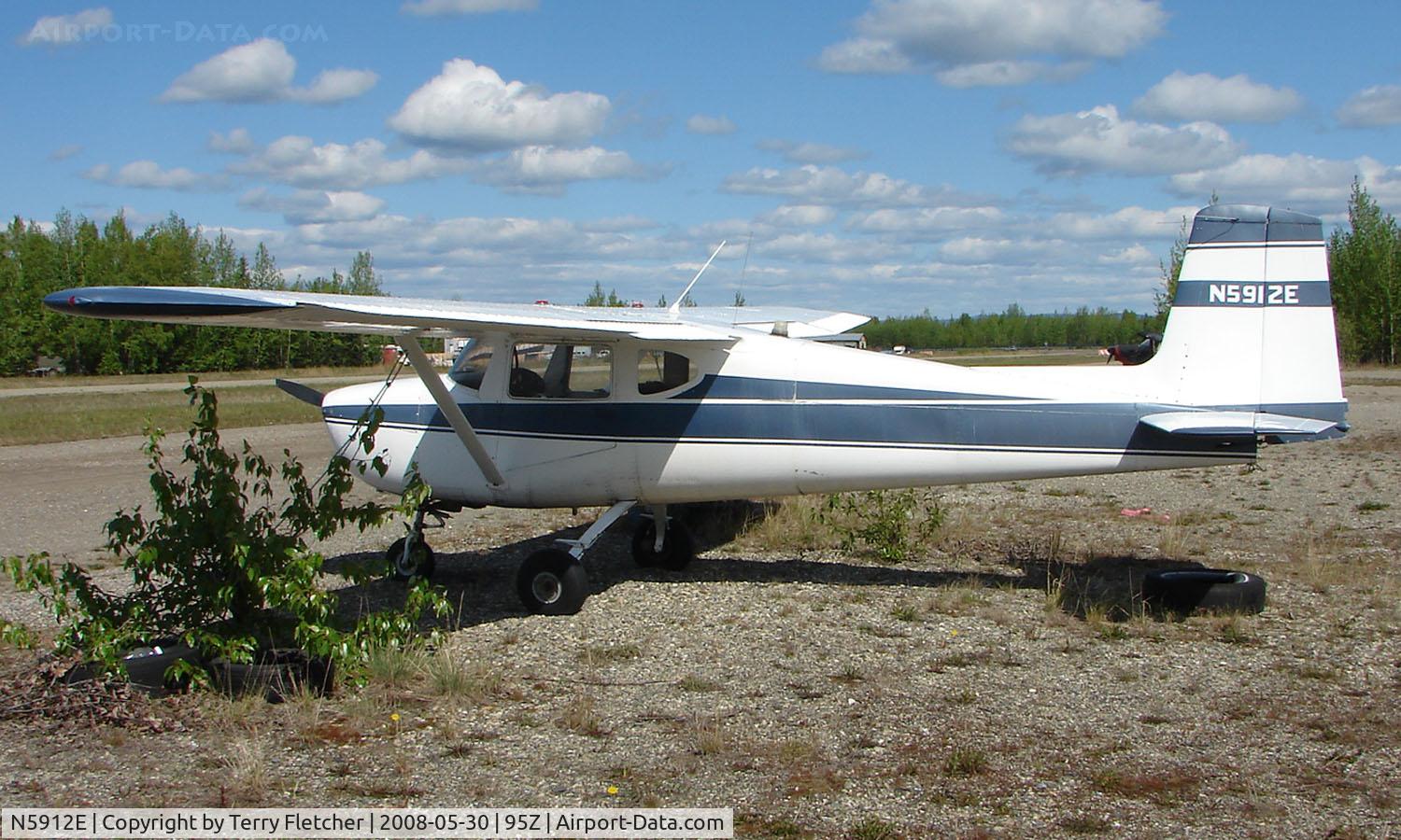 N5912E, 1959 Cessna 150 C/N 17412, Cessna 150 at Bradley Skyranch , North Pole , AK
