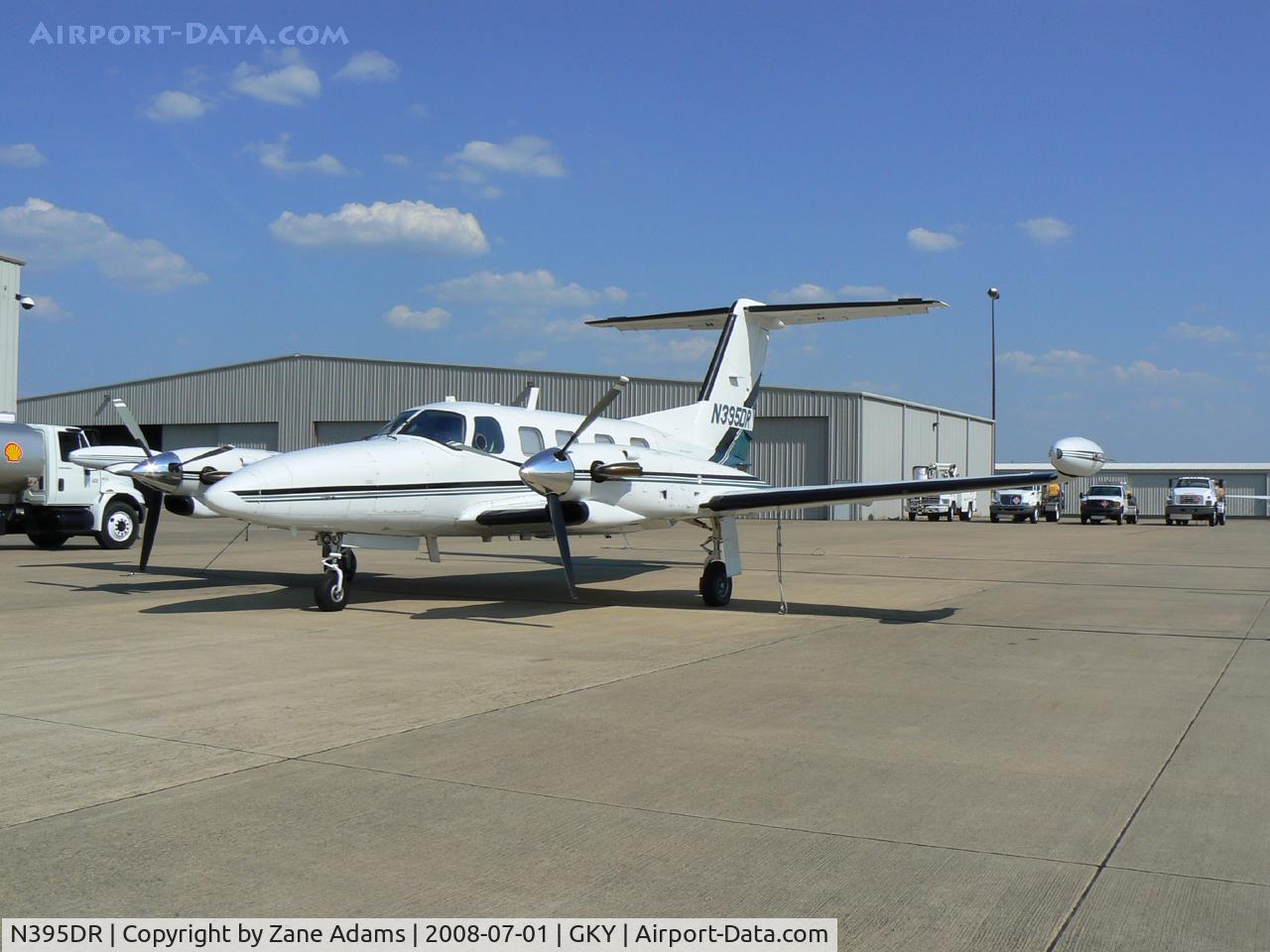 N395DR, 1981 Piper PA-42 Cheyenne III C/N 42-8001065, At Arlington Municipal