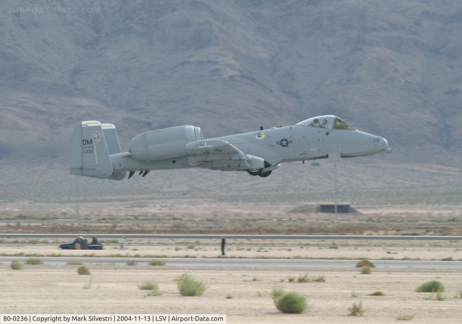 80-0236, Fairchild Republic OA-10A Thunderbolt II C/N A10-0586, Aviation Nation 2004