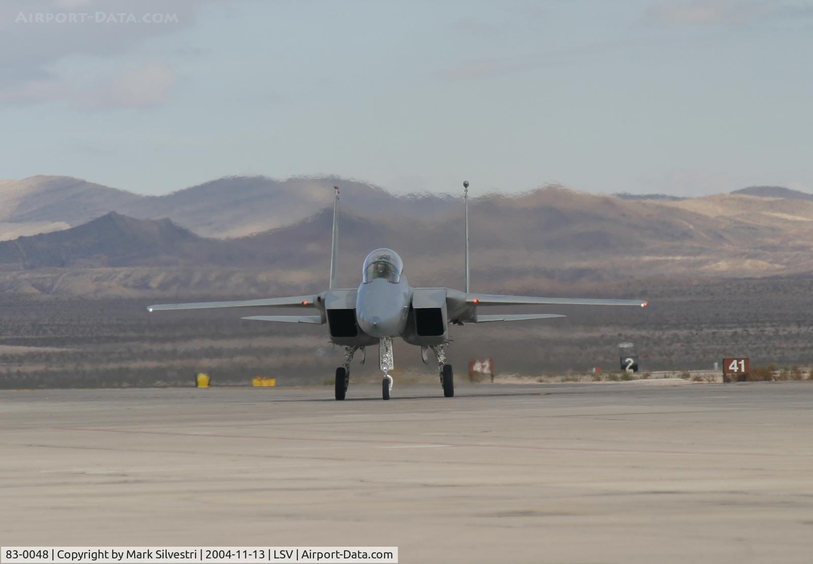 83-0048, 1983 McDonnell Douglas F-15D Eagle C/N 0886/D047, Aviation Nation 2004