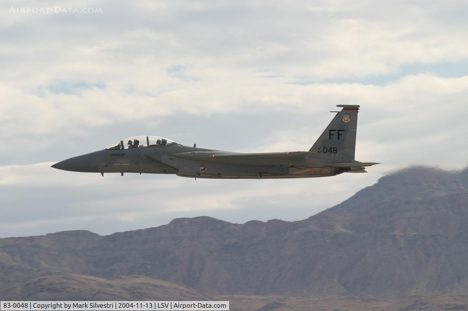 83-0048, 1983 McDonnell Douglas F-15D Eagle C/N 0886/D047, Aviation Nation 2004