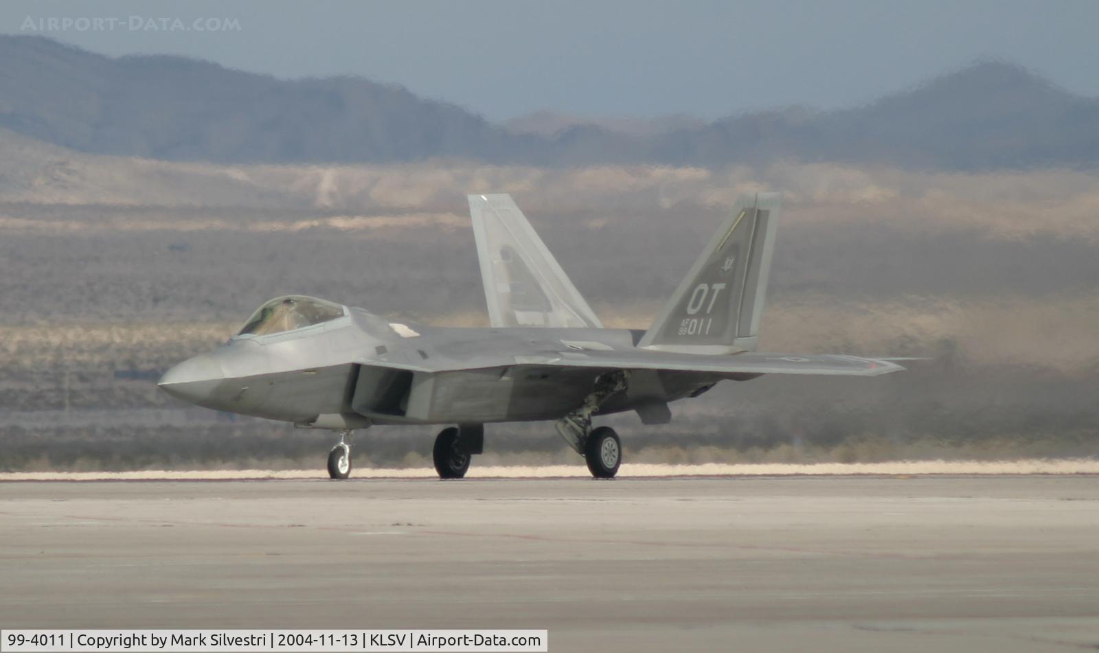 99-4011, Lockheed Martin F/A-22A Raptor C/N 4011, Aviation Nation 2004