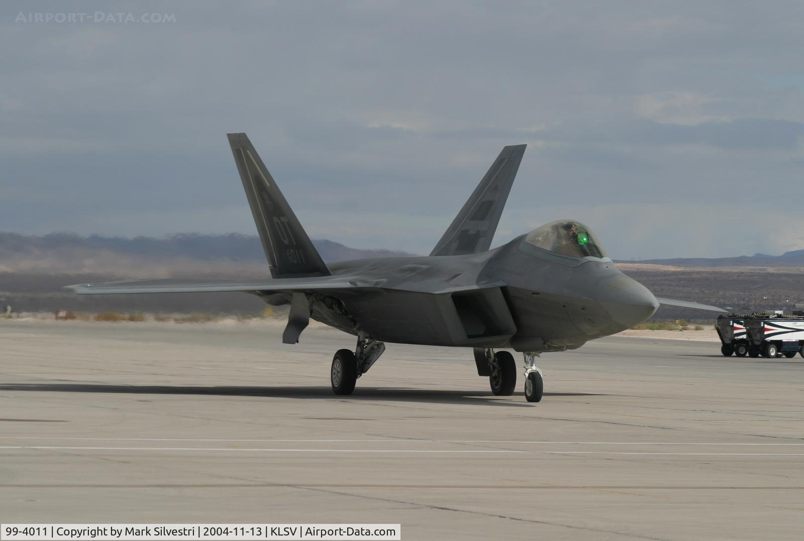 99-4011, Lockheed Martin F/A-22A Raptor C/N 4011, Aviation Nation 2004