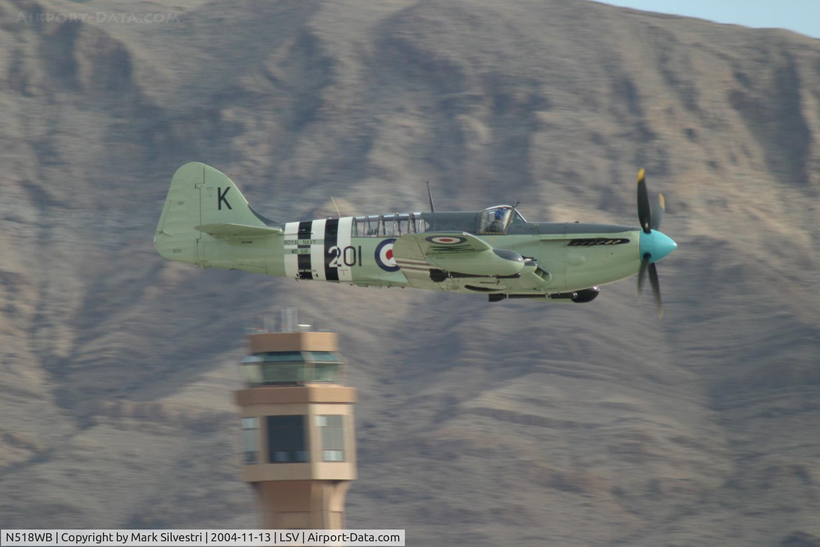 N518WB, 1950 Fairey Firefly AS.6 C/N F.8646, Aviation Nation - Fairey Firefly Con #: F.8646