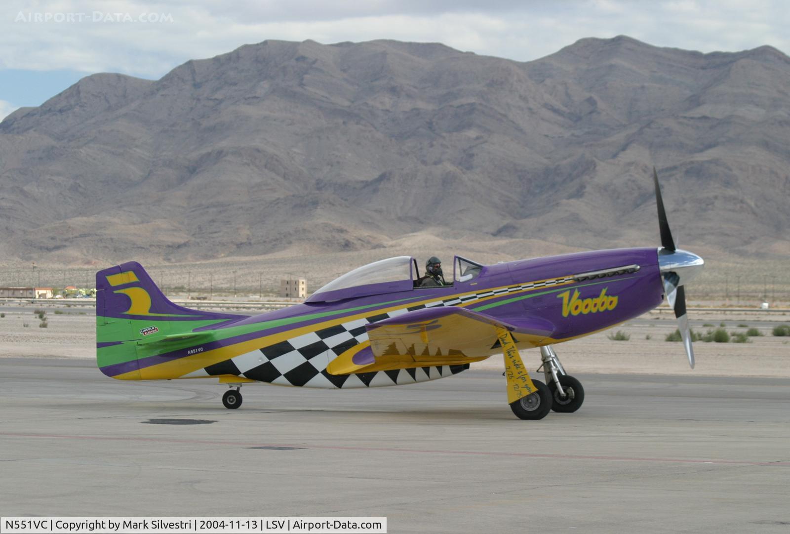 N551VC, 1944 North American F-51D Mustang C/N 44-73415, Aviation Nation 2004