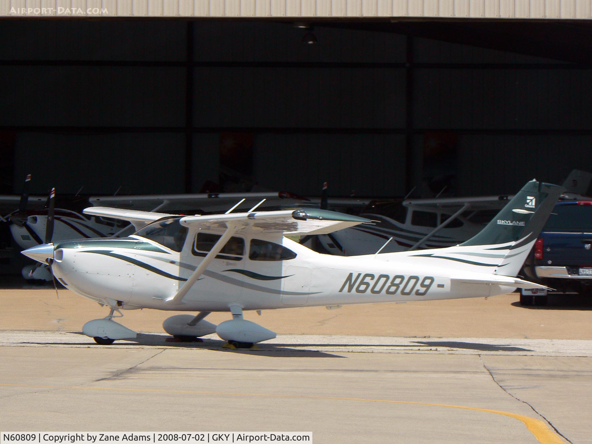 N60809, 2008 Cessna 182T Skylane C/N 18282063, At Arlington Municipal