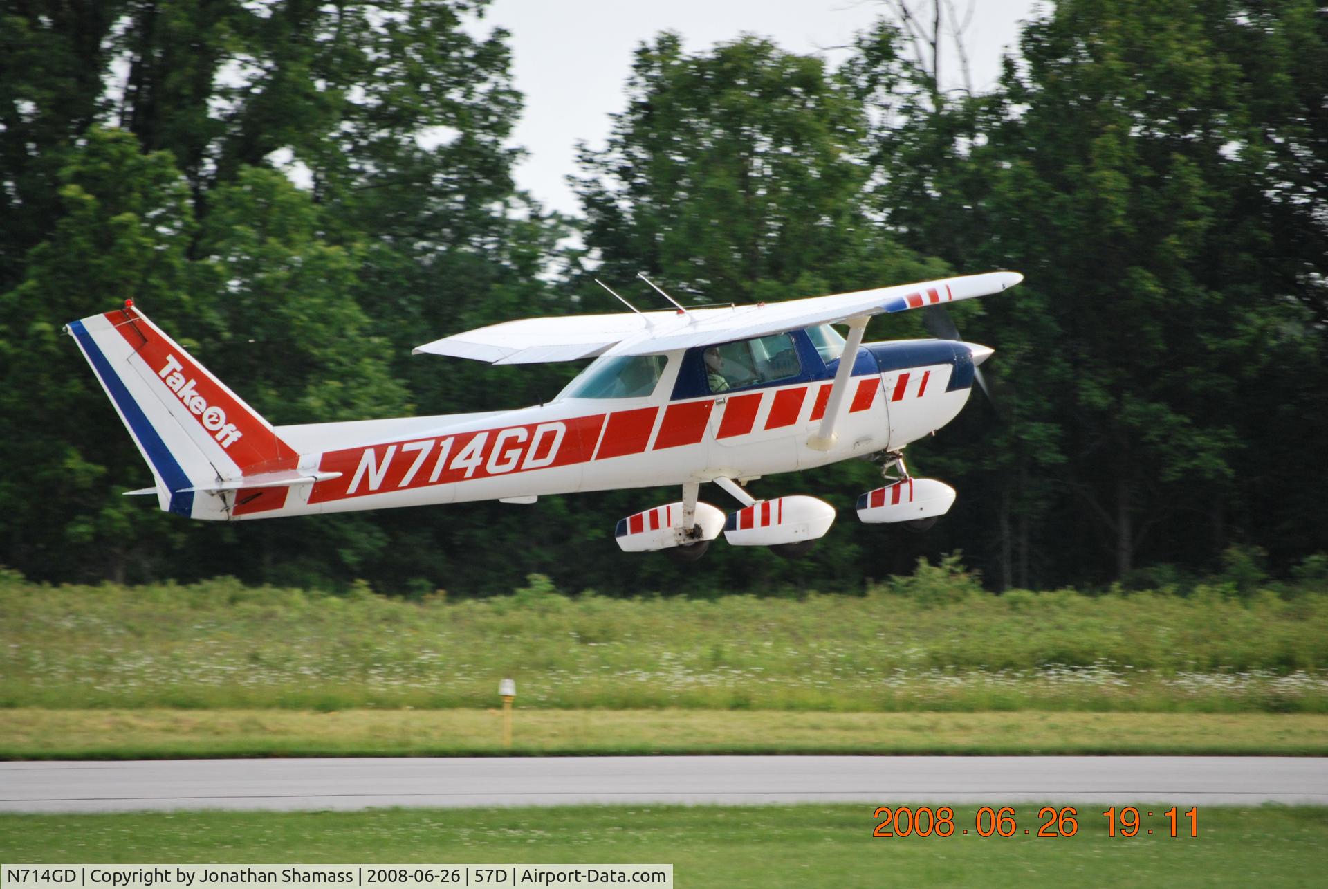N714GD, 1976 Cessna 150M C/N 15079157, Cessna 150M