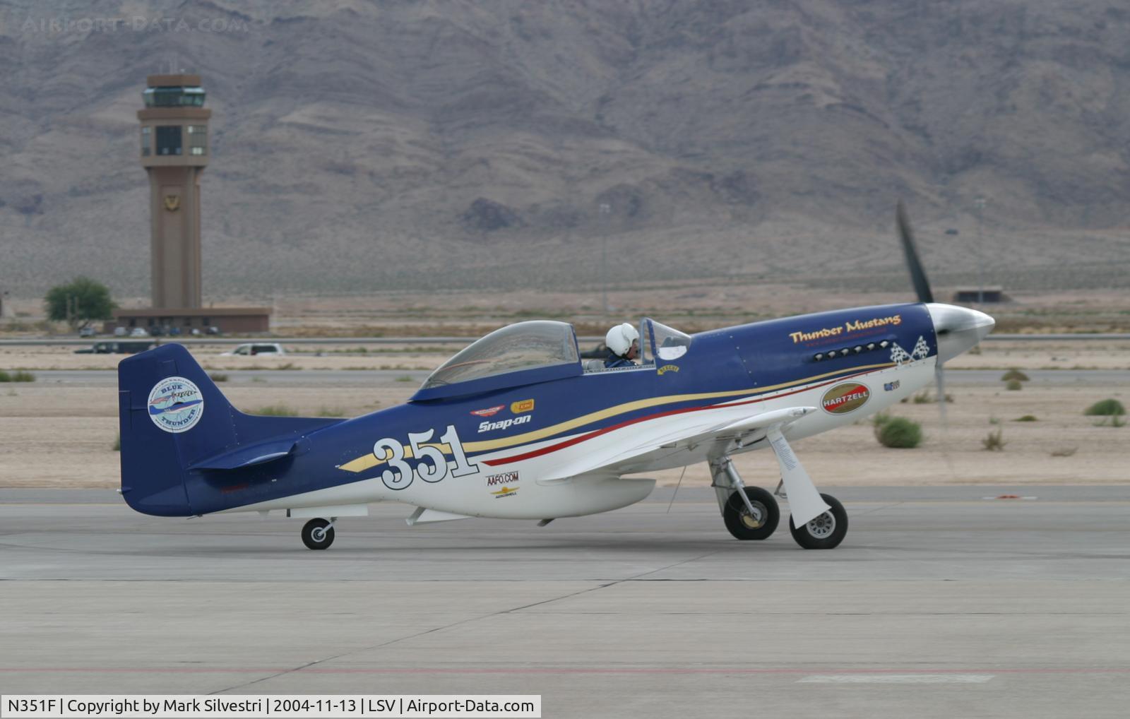 N351F, 2000 Papa 51 Thunder Mustang C/N BITMO12, Aviation Nation 2004