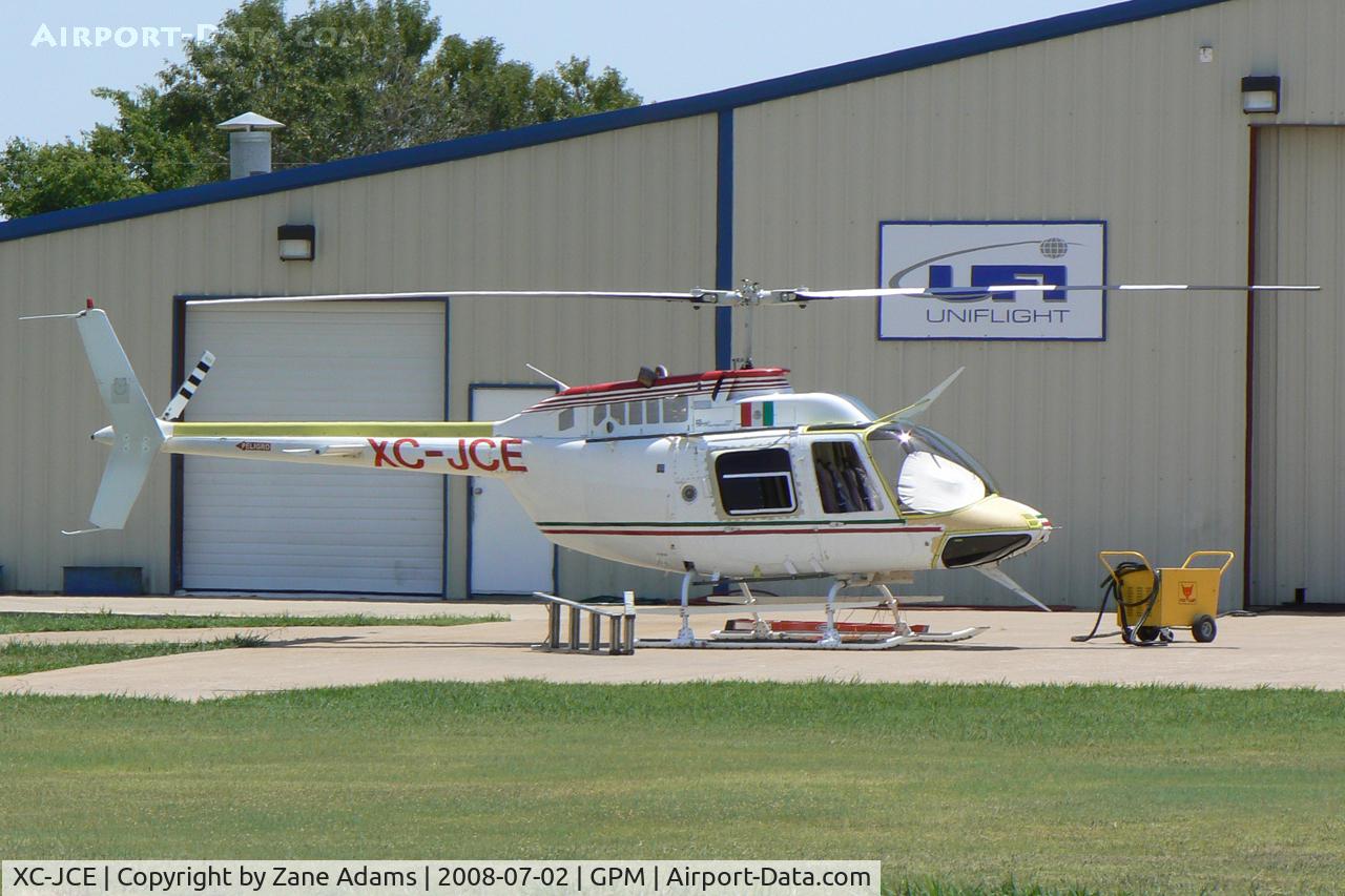 XC-JCE, Bell 206B-3 JetRanger III C/N Not found XC-JCE, At Grand Prairie Municipal