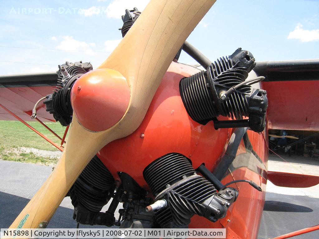N15898, Rearwin 8500 C/N 478, N15898 REARWIN 8500 ENGINE