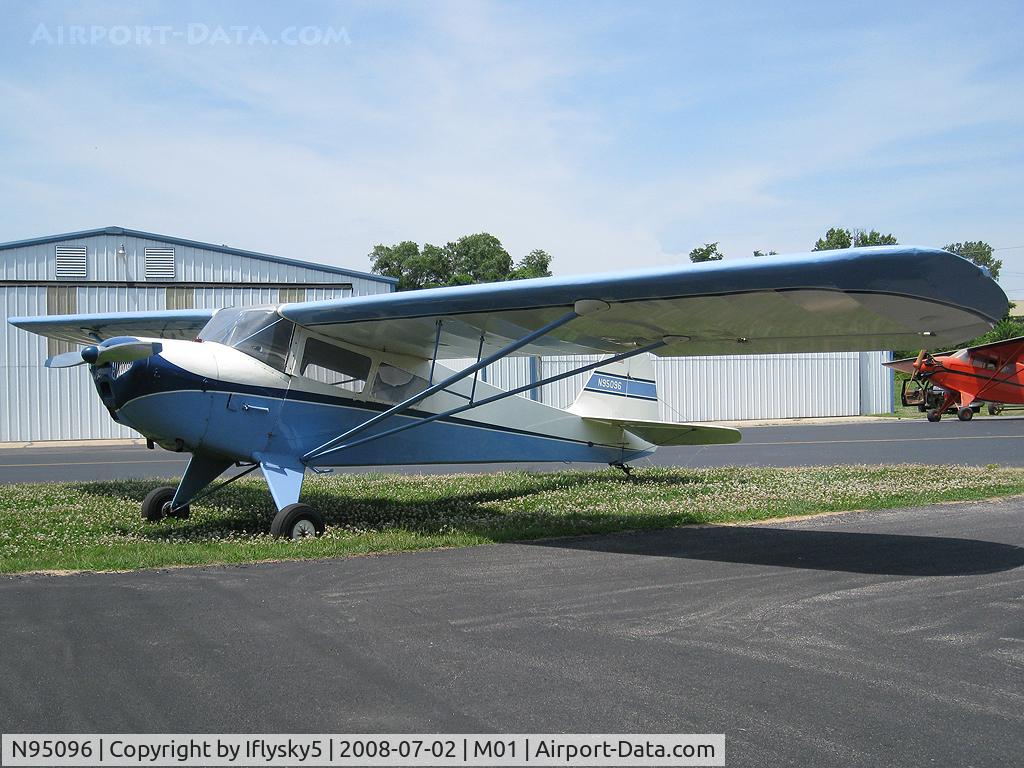 N95096, 1946 Taylorcraft BC12-D C/N 9496, N95096 TAYLORCRAFT BC-12D
