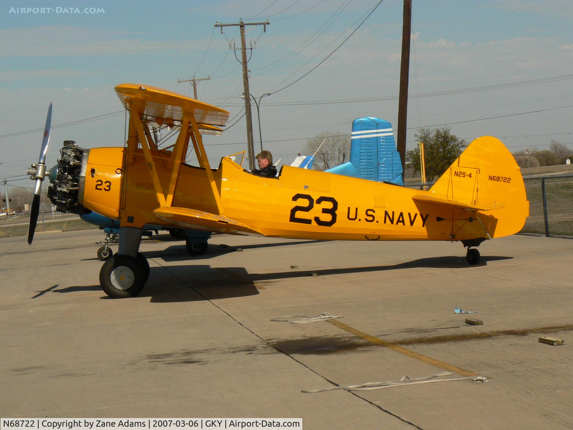 N68722, 1942 Boeing A75N1(PT17) C/N 75-3603, At Arlington Municipal