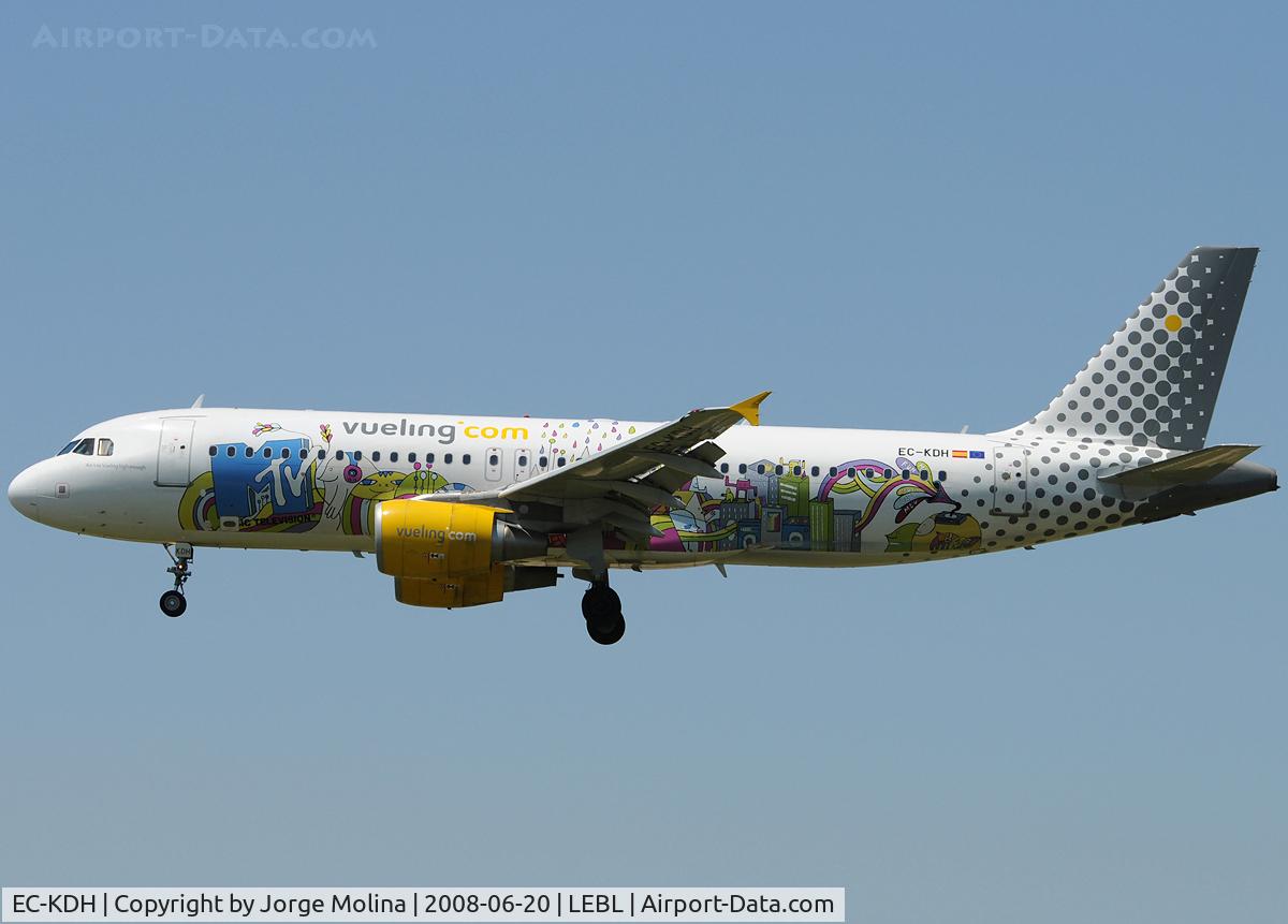 EC-KDH, 2007 Airbus A320-214 C/N 3083, 