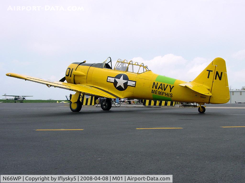N66WP, 1951 North American T-6G Texan C/N 182-792, N66WP NAA T-6G