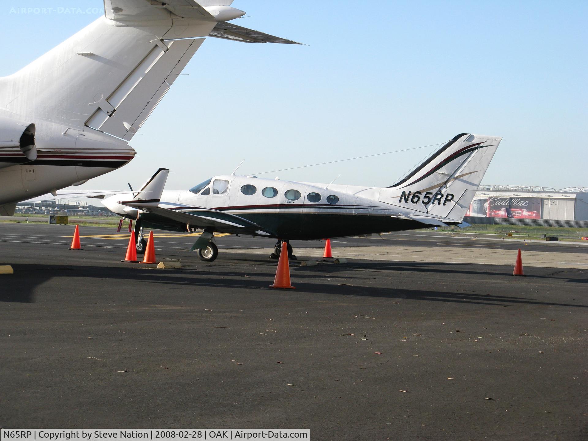 N65RP, 1979 Cessna 414A Chancellor C/N 414A0287, 1979 Cessna 414 with winglets @ Oakland, CA