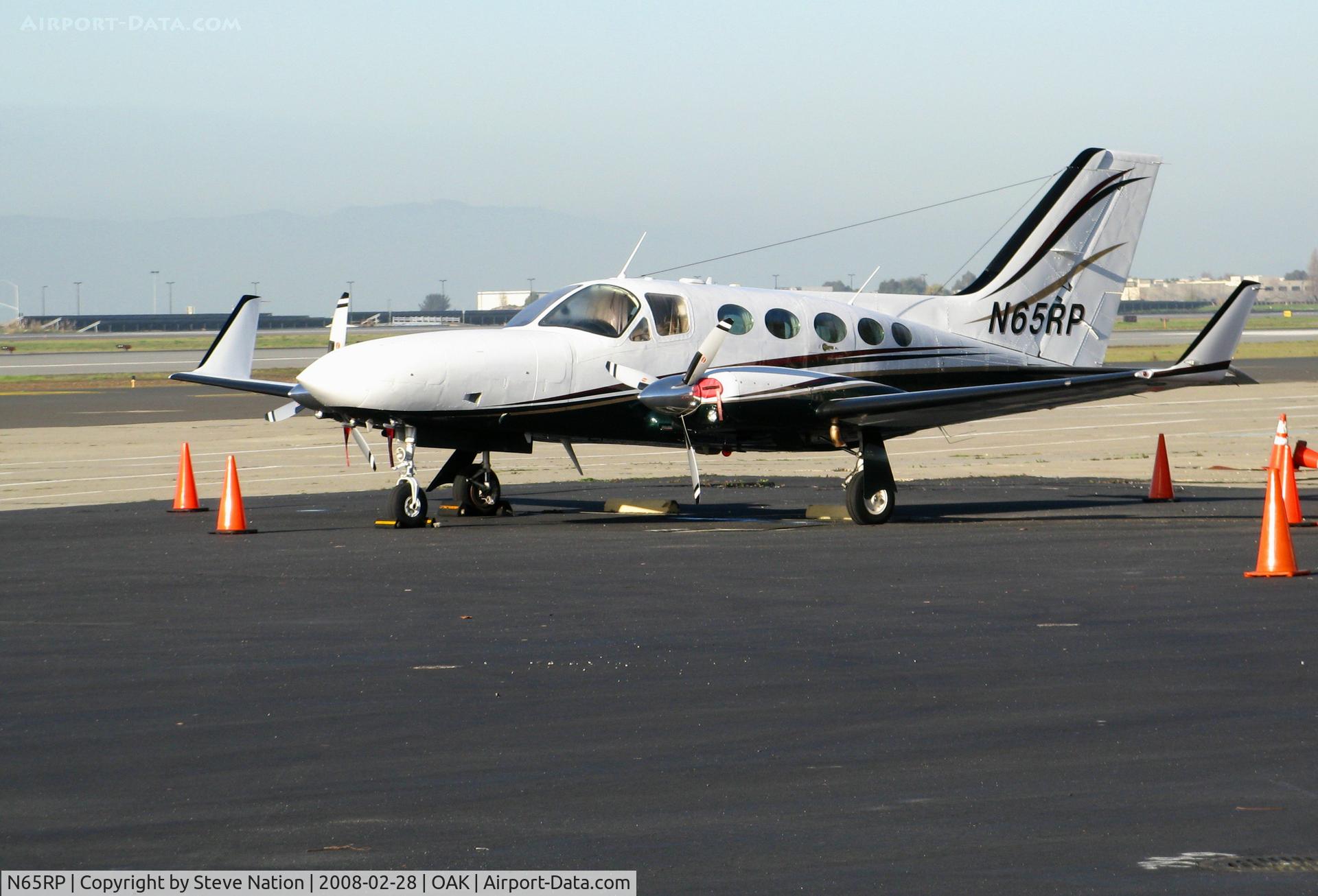 N65RP, 1979 Cessna 414A Chancellor C/N 414A0287, 1979 Cessna 414 with winglets @ Oakland, CA