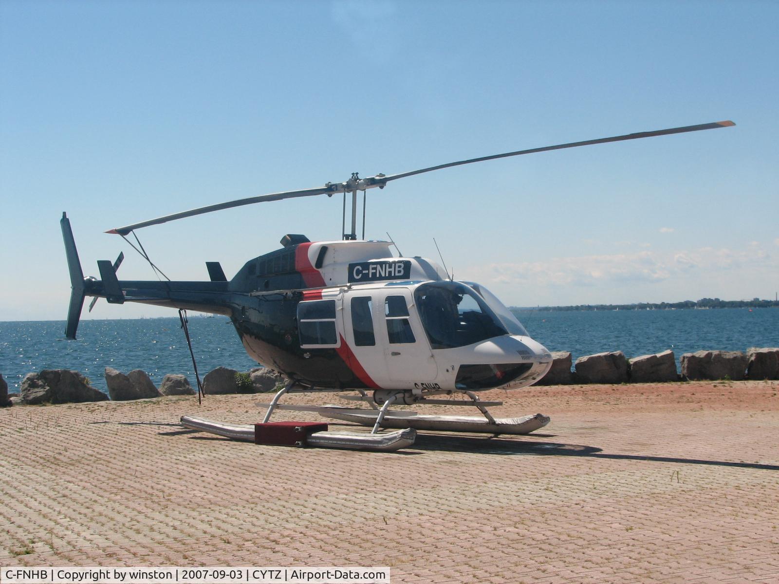 C-FNHB, 1981 Bell 206L-1 LongRanger II C/N 45661, Toronto air show