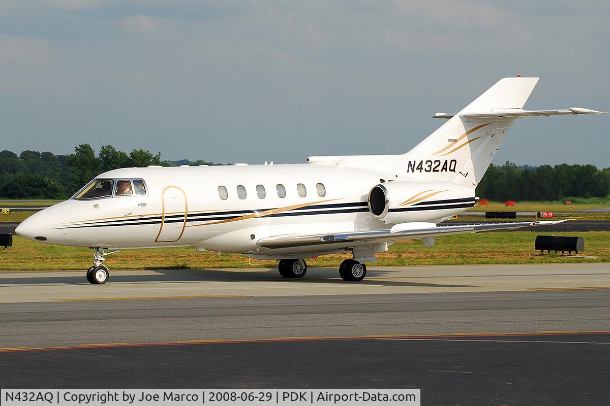 N432AQ, British Aerospace BAe.125 Series 800A C/N 258150, @ PDK