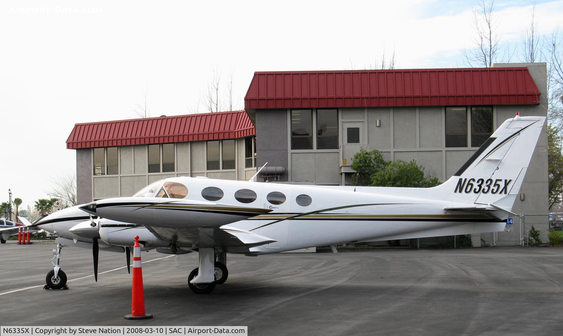N6335X, 1978 Cessna 340A C/N 340A0504, 1978 Cessna 340A @ Sacramento Executive Airport, CA