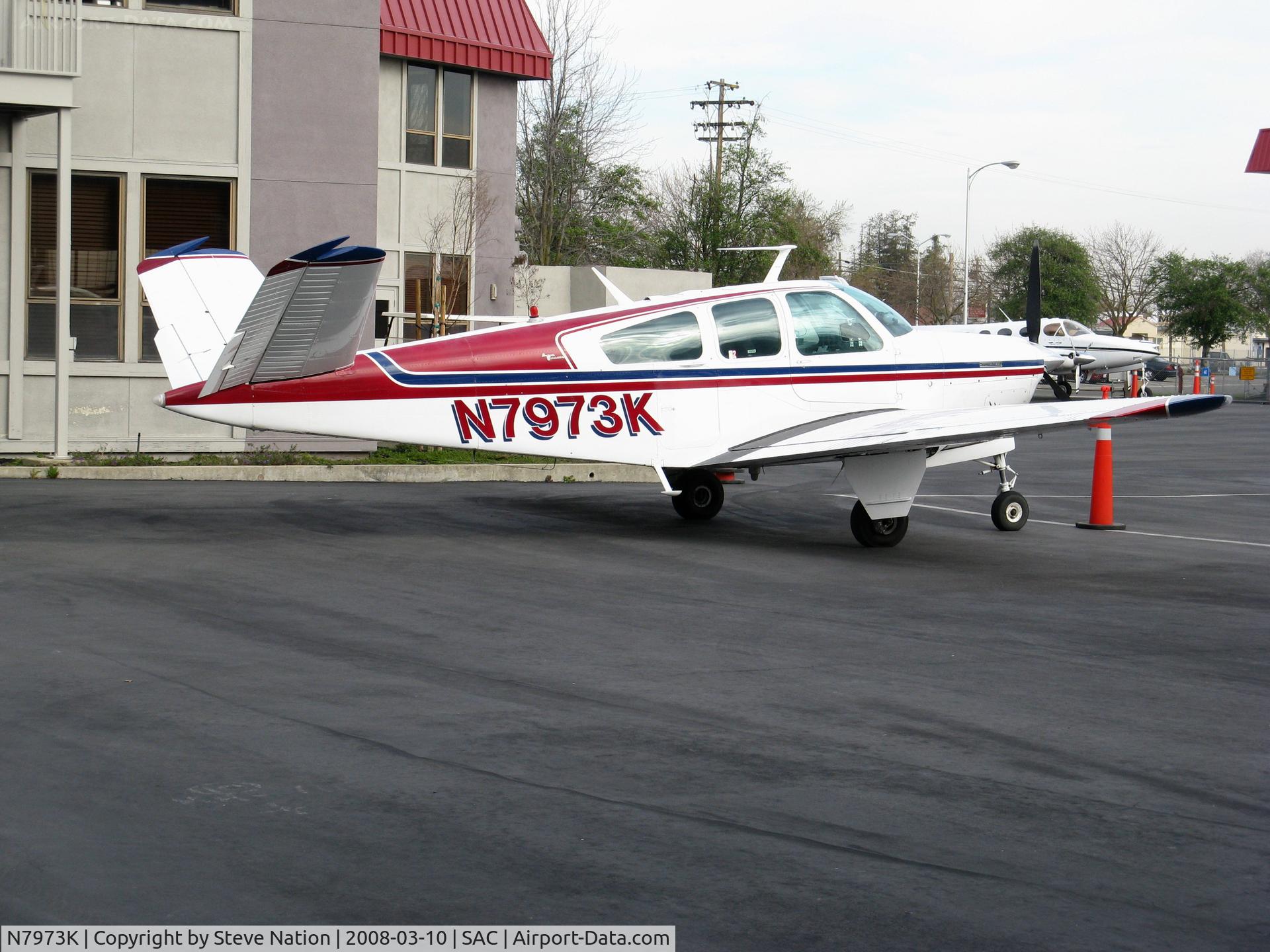 N7973K, 1964 Beech S35 Bonanza C/N D-7470, 1964 Beech S35 @ Sacramento Executive Airport, CA
