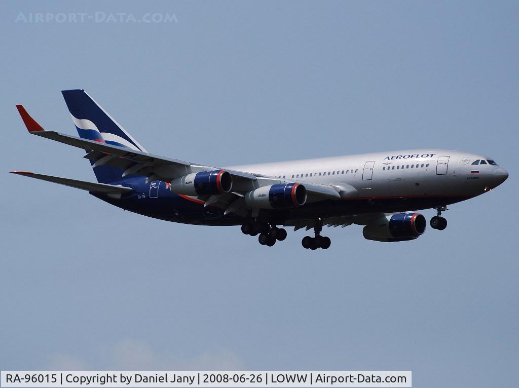 RA-96015, 1995 Ilyushin Il-96-300 C/N 74393201012, Il-96 Aeroflot